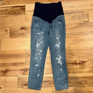 Pink Blush maternity jeans, size 28